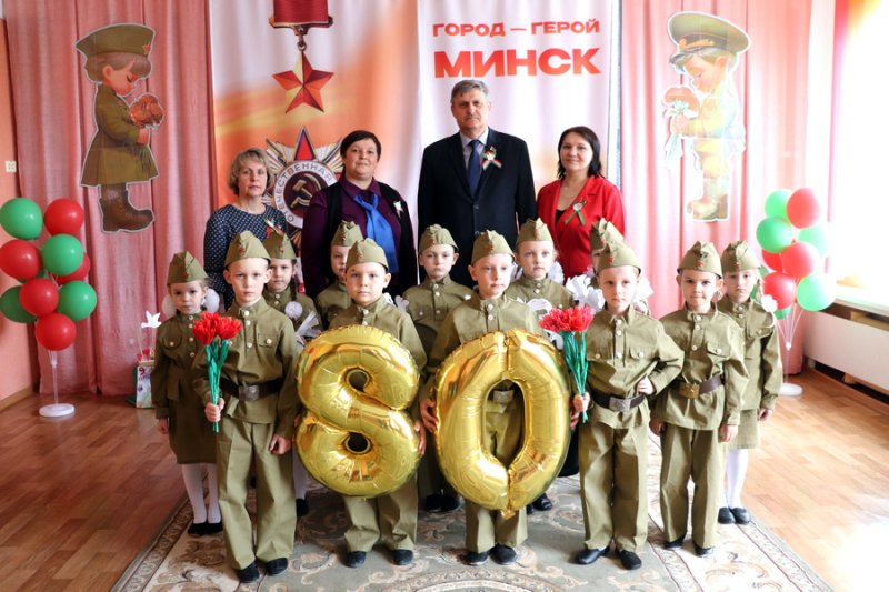 Музыкальноспортивный праздник Наследники Великой Победы прошел в дошкольном центре развития ребенка  